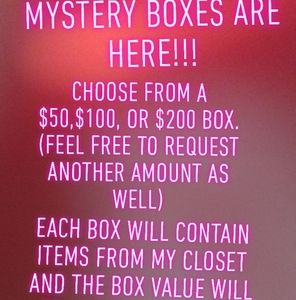 Customized mystery box